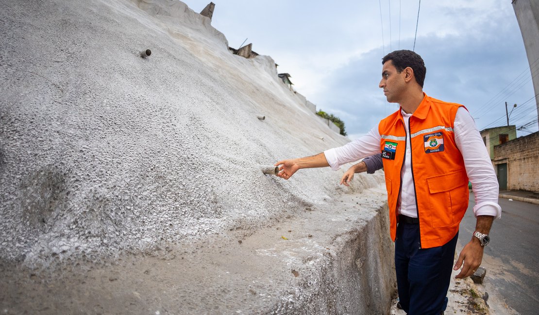 Maceió realiza o maior conjunto de obras da história para o enfrentamento aos efeitos das chuvas