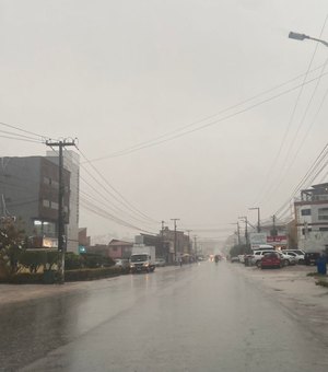 Inmet emite novo alerta de chuvas para cidades da Região Norte de Alagoas