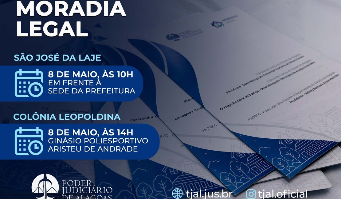 Moradia Legal beneficiará 130 famílias de Colônia Leopoldina