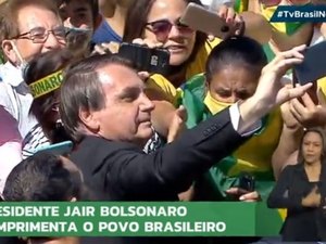 Aliada do presidente, Record ignora evento da Independência com Bolsonaro