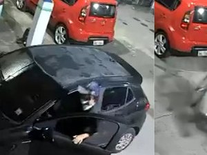 [Vídeo] Criminoso invade lava-jato e furta carro e bicicleta no Barro Duro