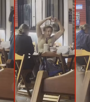 Mulher vira ré por ataque a casal em restaurante: 'Não é lugar de gay'