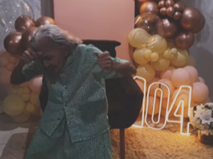 Idosa de 104 dançando forró de Luiz Gonzaga viraliza nas redes sociais