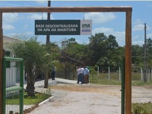 Após incêndio criminoso, base do IMA é inaugurada