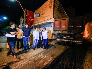 Prefeitura inicia recapeamento de ruas do Centro de Maceió