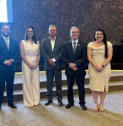 Vice-prefeito de Igaci, Josenildo França, participa de solenidade do Programa Moradia Legal