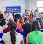 Com a reforma da Escola Guimarães Passos, prefeito completa 170 obras entregues à população