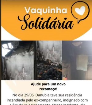 Homem incendeia residência da ex esposa após fim do relacionamento