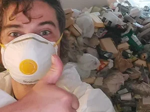 Despejado, inquilino deixa 8 mil latas de cerveja vazias em apartamento