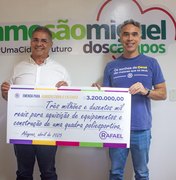 São Miguel dos Campos recebe emendas de Rafael Brito para reforçar saúde e educação