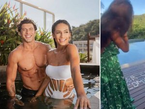 Jesus Luz pede namorada em casamento: 'Fiquei tão nervoso'