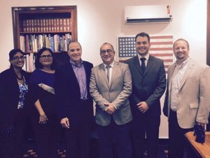 Cônsul americano recebe Cultura e Turismo de Maceió