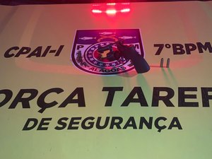 Jovem é preso por porte ilegal de arma durante evento na zona rural de São José da Tapera