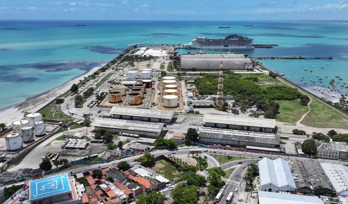 Edital para leilão de terminal do porto de Maceió é publicado pelo Governo Federal