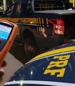 Motorista embriagado é preso após chamar atenção da polícia com manobras perigosas em Palmeira dos Índios