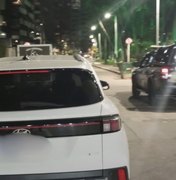 Motorista embriagado é preso após perseguição e fuga pela contramão na orla de Maceió
