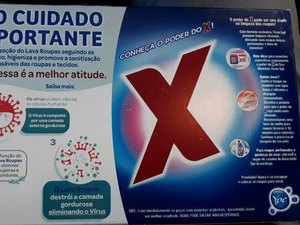 Ministério da Justiça manda Ypê suspender lote de sabão em pó que anunciava combater vírus