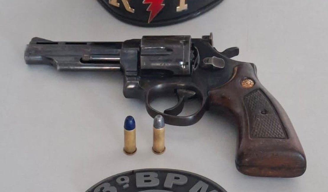 Homem é preso por posse ilegal de arma de fogo na zona rural do município de Craíbas