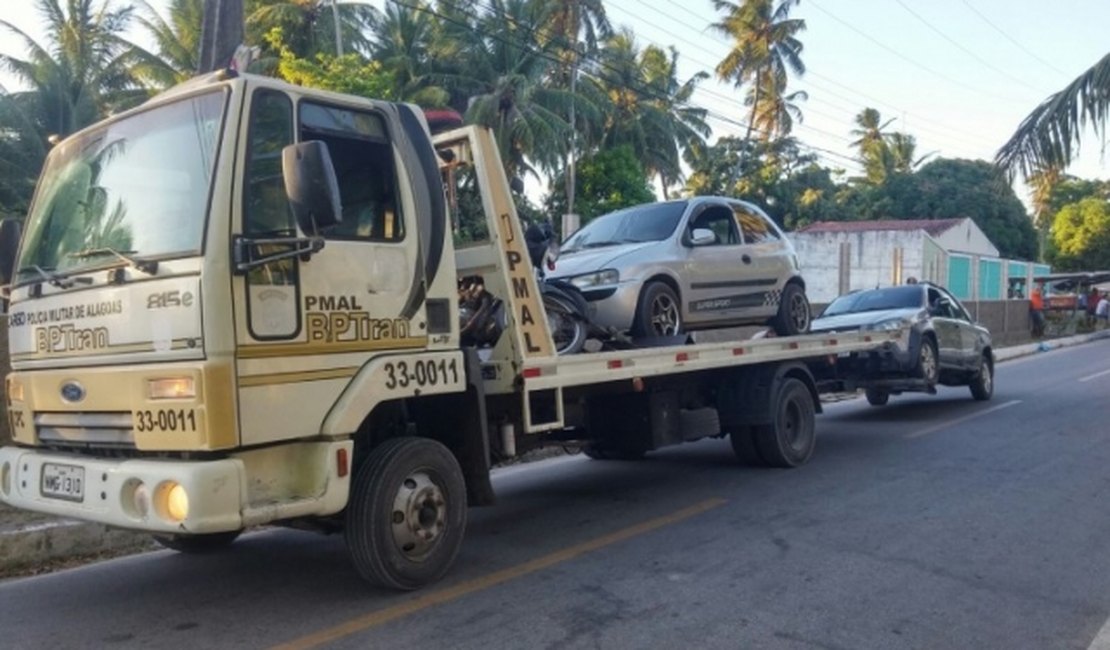 BPTran constata irregularidades na Barra de São Miguel