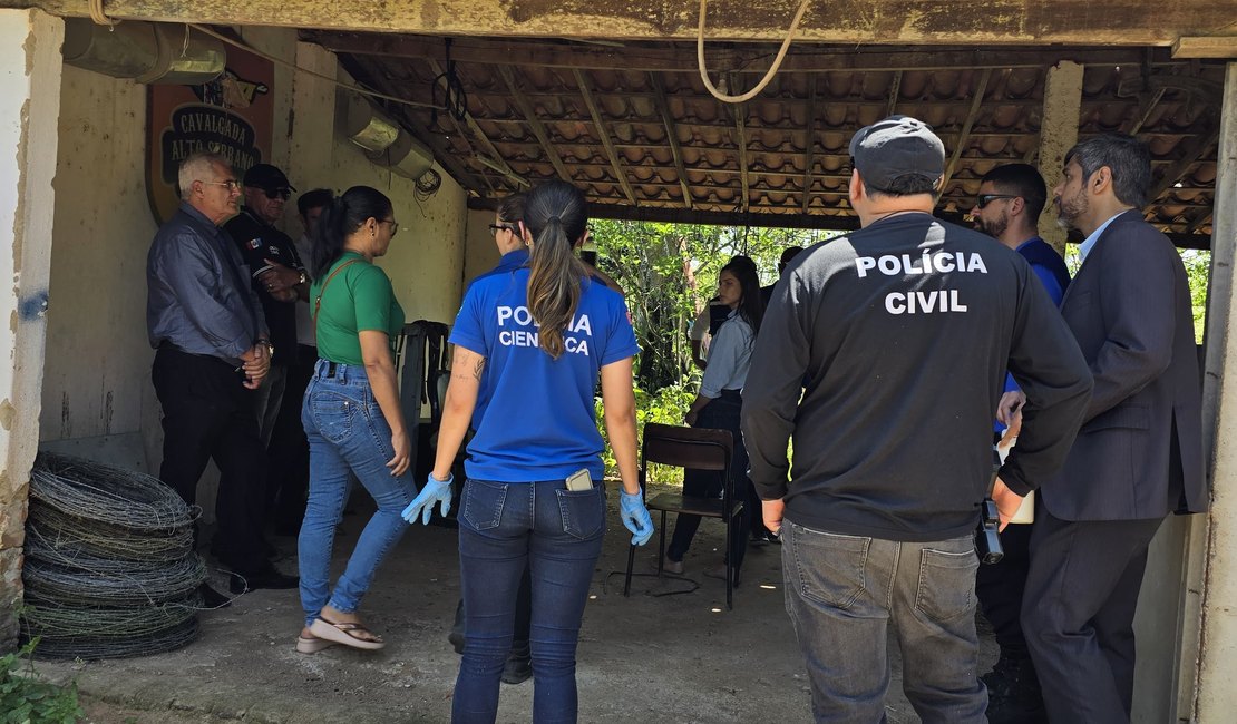 Polícia Civil participa de reprodução simulada no caso de Maria Katharina