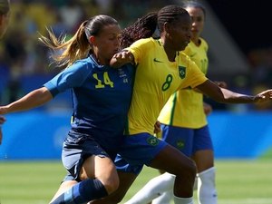 Brasil perde para a Suécia nos pênaltis e vai disputar o bronze