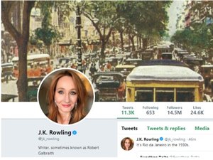 J.K. Rowling usa foto do Rio e fãs pedem 'Animais Fantásticos' no Brasil