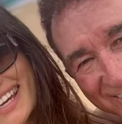 Miss parabeniza 74 anos de Amado Batista e se declara: 'Bom gosto de berço'