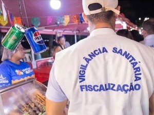 Vigilância Sanitária fiscaliza a venda de alimentos e bebidas no São João Massayó