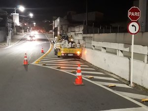 Prefeitura de Maceió reforça sinalização na Rua Íris Alagoense