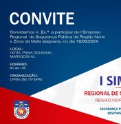 PM abre inscrições para Simpósio Regional de Segurança em Maragogi