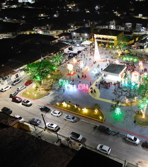 Decoração natalina de São Luís do Quitunde é destaque na Região Norte e encanta Famílias