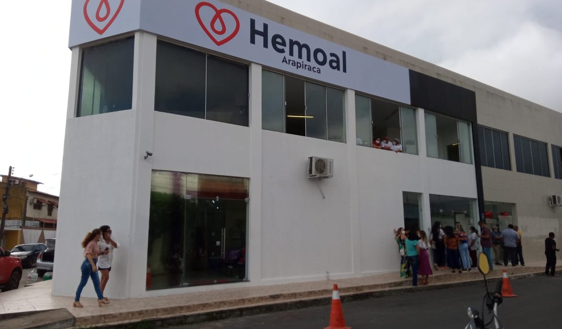 [Vídeo] Hemoal de Arapiraca ganha nova sede com espaço ampliado para atender aos doadores