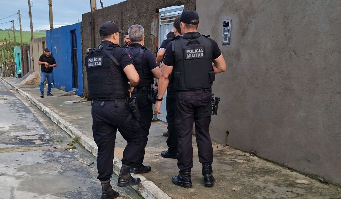 Operação Comando Vermelho cumpre mais de 60 mandados contra facção que atua em Maceió e Marechal