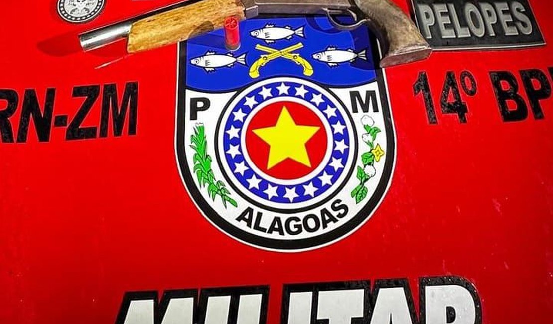 Homem é preso acusado de tentativa de homicídio em Joaquim Gomes