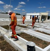 Prefeitura de Santana do Ipanema realiza manutenção dos cemitérios públicos
