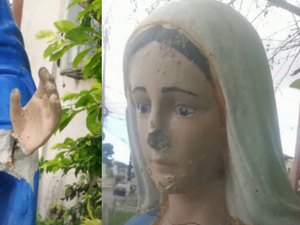 Paróquia repudia vandalismo contra imagem de Nossa Senhora em Maceió