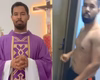 Família de noiva flagrada com padre denuncia exposição nas redes