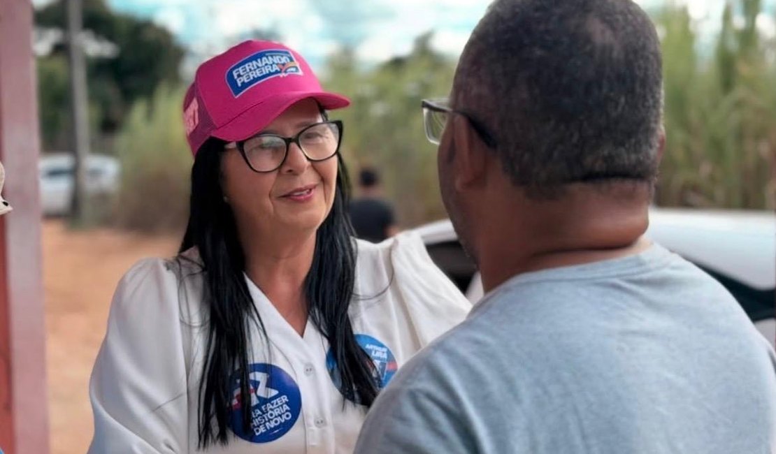 Edilza Alves intensifica visitas em Lagoa da Canoa para apresentar seu time de candidatos
