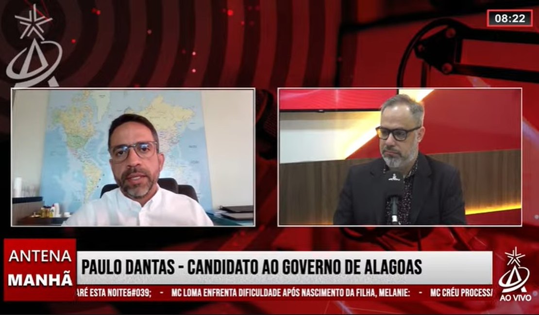 Paulo Dantas se mostra confiante e crava que ganhará as eleições no primeiro turno