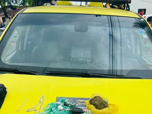 Jovem e adolescente são detidos com drogas em São Luís do Quitunde