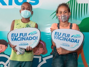 Tem vacinação infantil neste domingo (20) em Maceió; confira os pontos