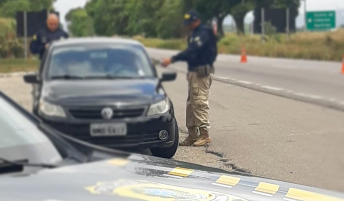 Primeiro final de semana do ano resulta em sete pessoas detidas pela PRF