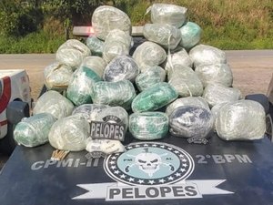 Mais de 32 kg de drogas são apreendidos em São José da Laje
