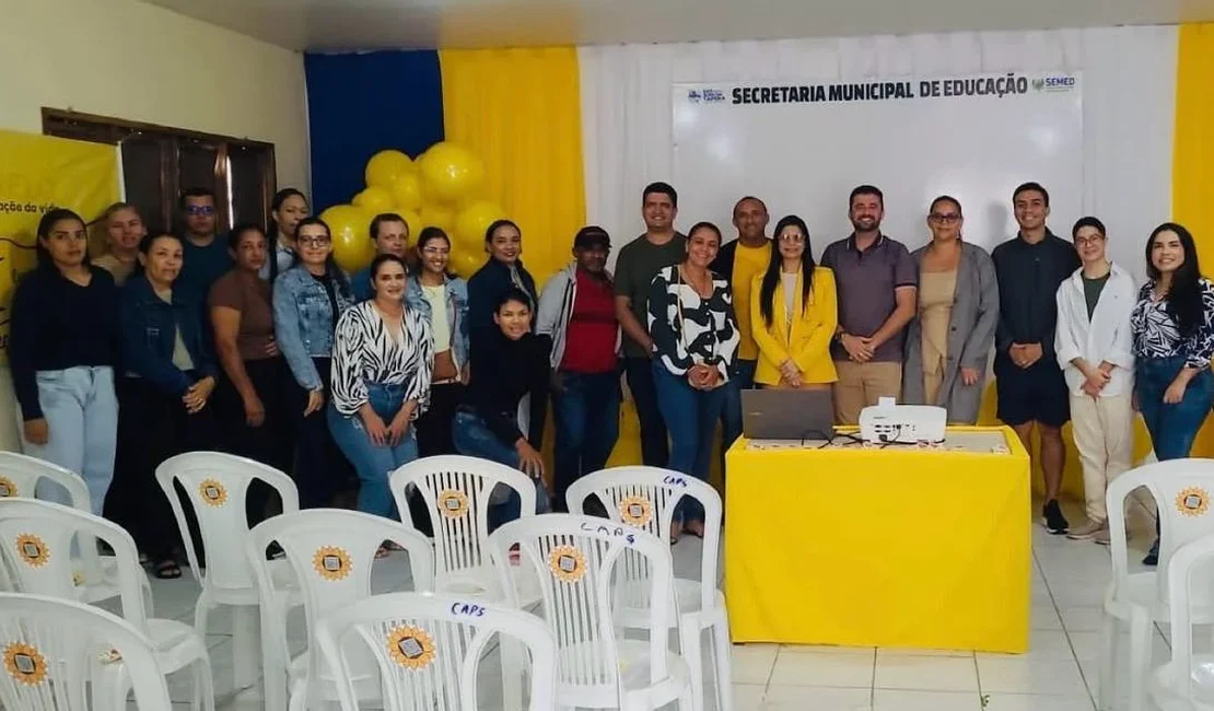 Município de São José da Tapera promove ação de autocuidado para agentes comunitários