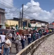 Movimentos sociais se reúnem em Maceió para manifestação contra anistia