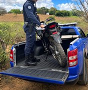 Moto de marchante vítima de latrocínio é achada em Palmeira dos Índios
