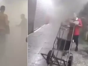 Lojistas em shopping do Brás atingido por incêndio: 'Não dá para buscar roupa'