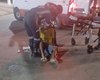 Motociclista cai ao passar por lombada com sinalização apagada em Arapiraca