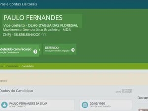 Com candidatura de vice indeferida, reeleição de Nem em Olho D’Água das Flores está comprometida