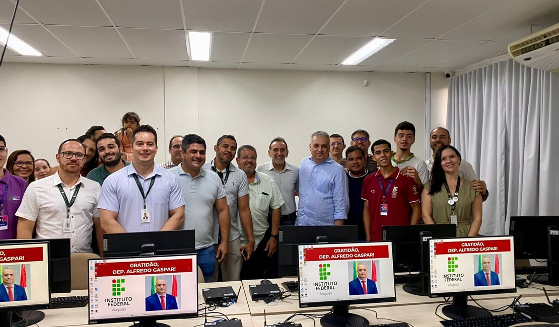 Alfredo Gaspar destina R$ 1,7 milhão ao IFAL e campus de Palmeira dos Índios recebe R$ 800 mil em equipamentos e melhorias estruturais